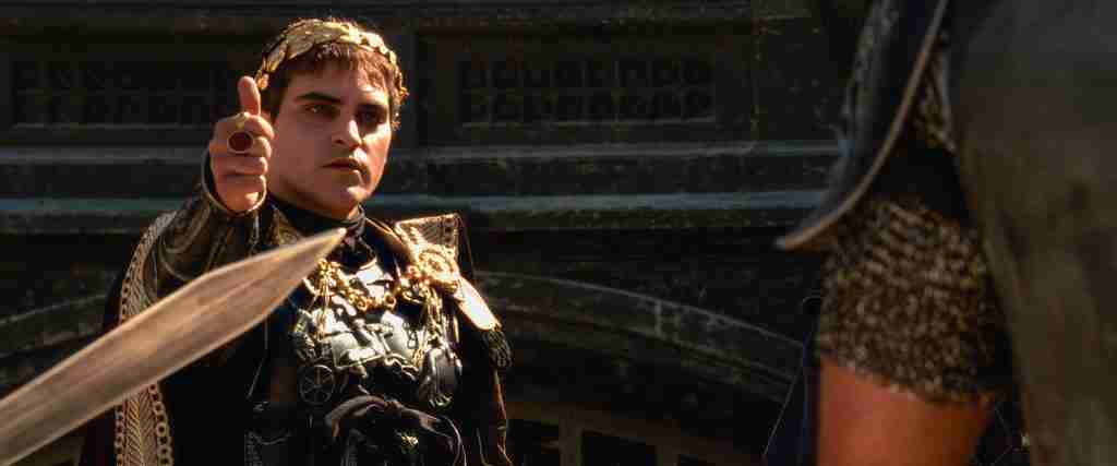 Commodus forced to spare Maximus in the Colosseum for the Gladiator beat sheet – A structural audit of the Antagonist Neutralization pivot.