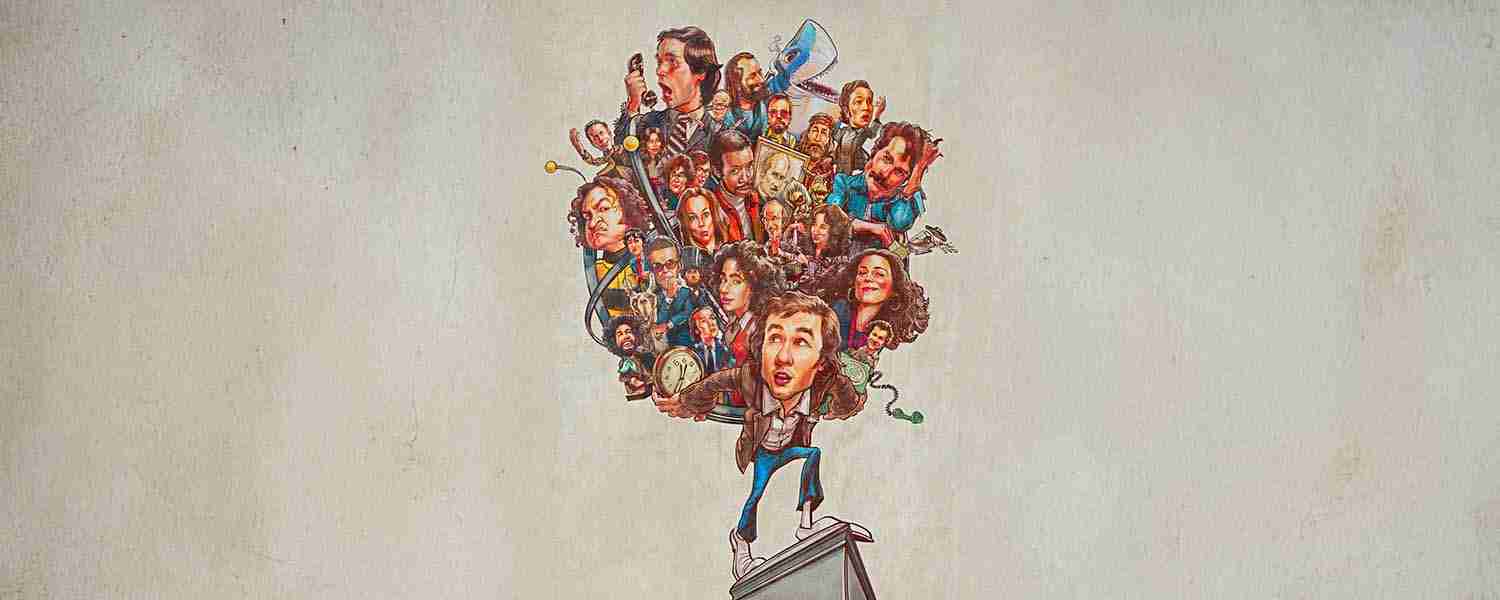 Cinematic key art illustrating Lorne Michaels struggling to manage the chaos, representing the structural tension of the Saturday Night 2024 Beat Sheet.