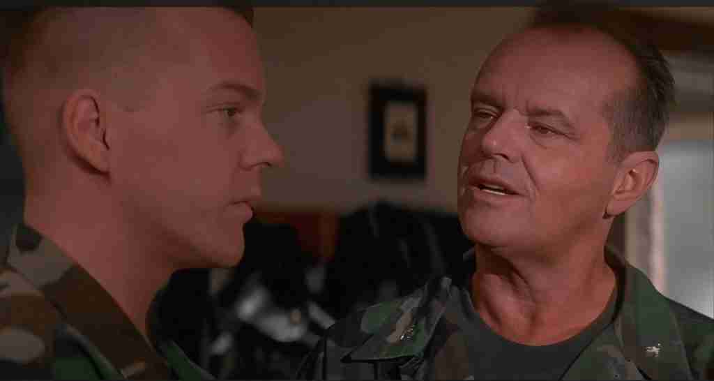 A Few Good Men analysis: Colonel Jessup asserting authority at the Guantanamo Bay naval base setting.