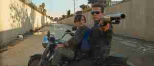 Terminator 2 analysis: T-800 protects John Connor in the motorcycle escape scene from James Cameron's masterpiece