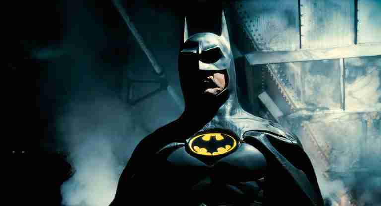 Batman 1989 analysis – Batman intervenes inside Axis Chemicals to confront Jack Napier's men in the chemical plant