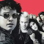 The Lost Boys 1987 cast composite — Michael, David, Star and the vampire gang