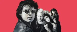 The Lost Boys 1987 cast composite — Michael, David, Star and the vampire gang
